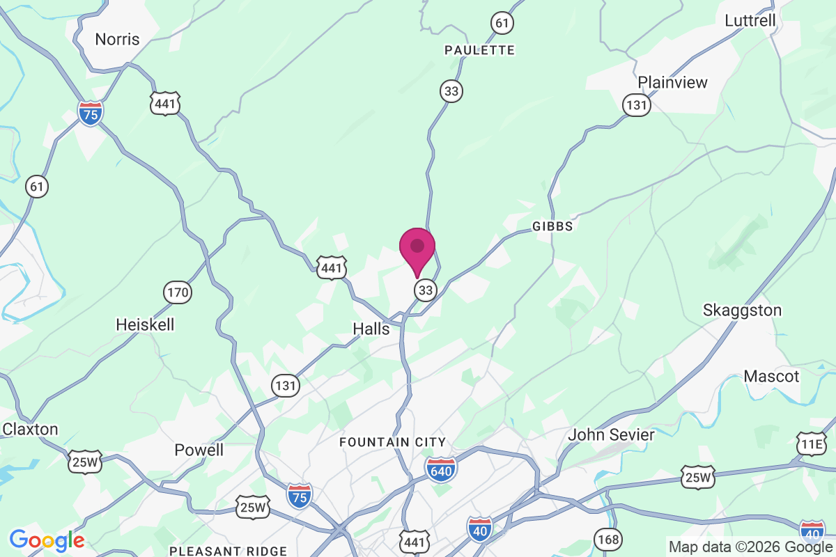 Temple Acres map