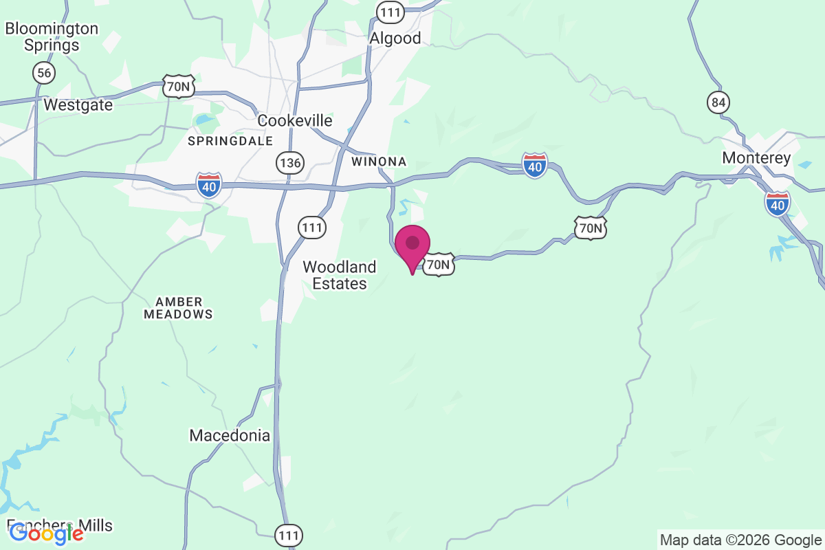 Dry Valley map