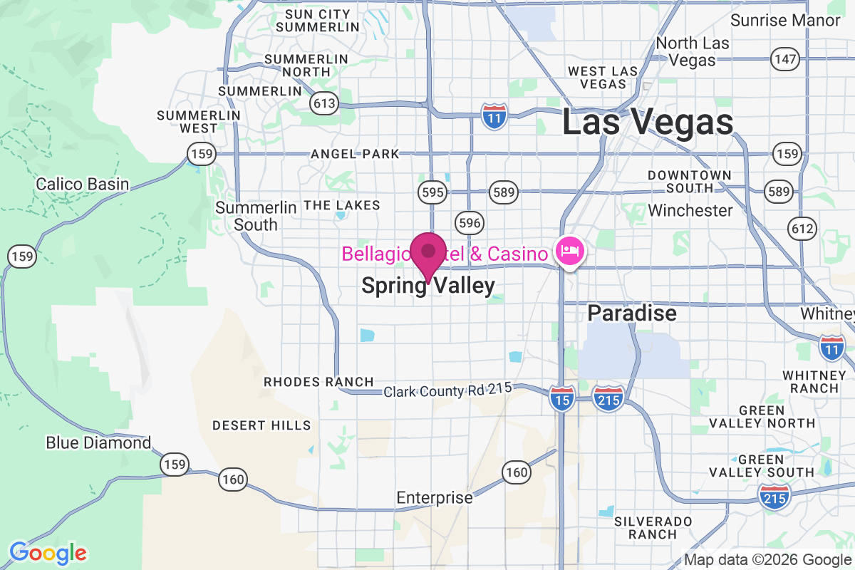 Spring Valley map
