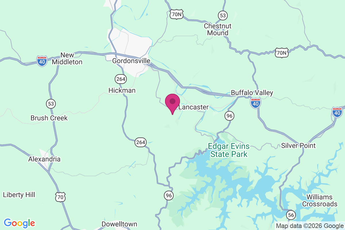 Lancaster Hill map
