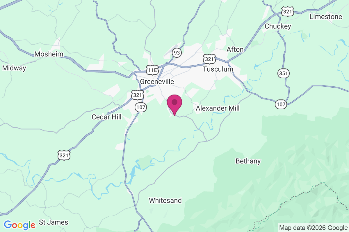 Mays Subdivision map