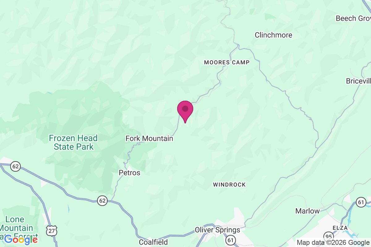 Moores Camp map