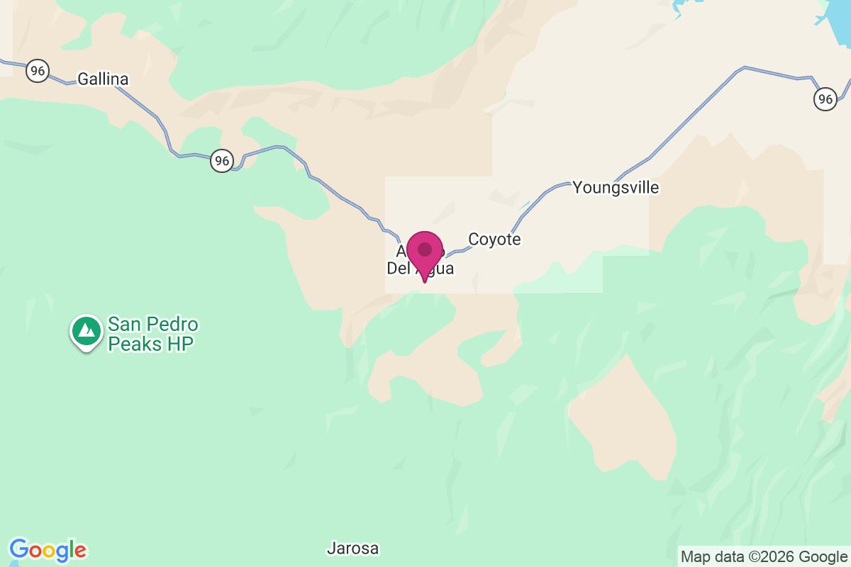 Arroyo del Agua map