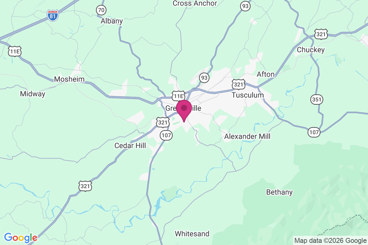 Honeys Hill map
