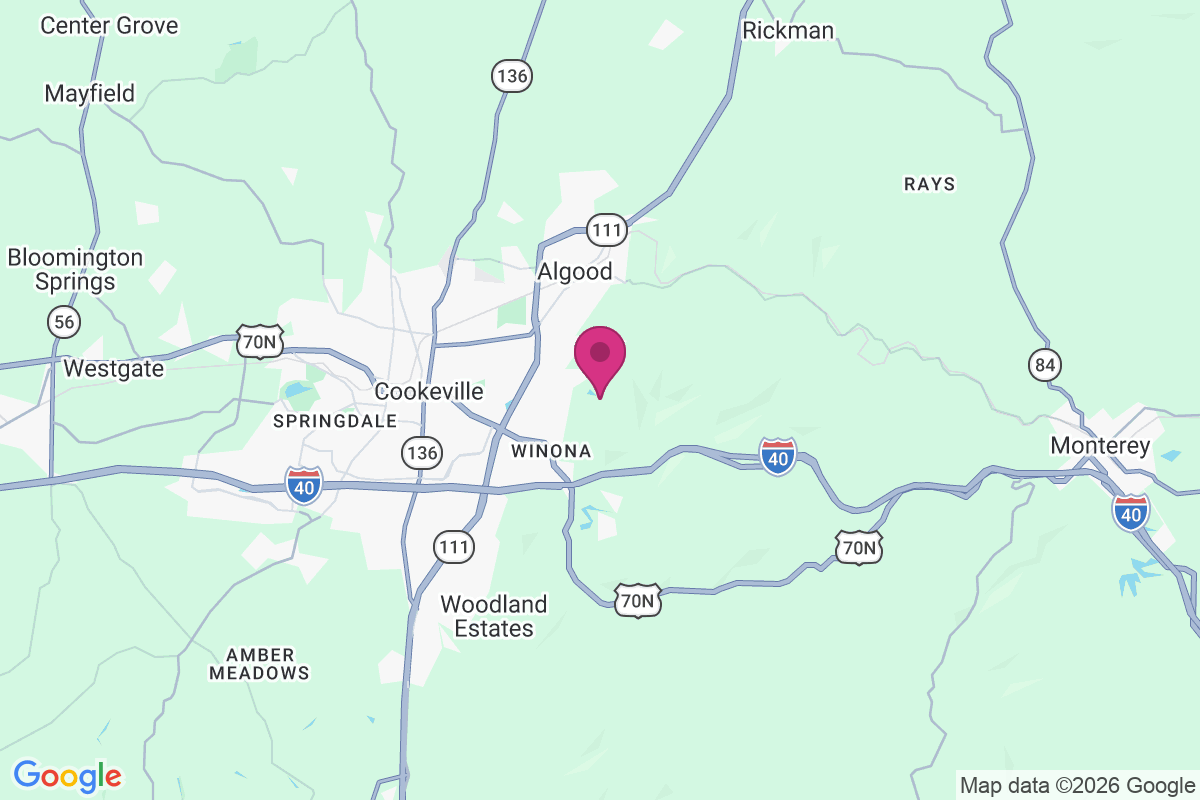 Buck Lake Estates map