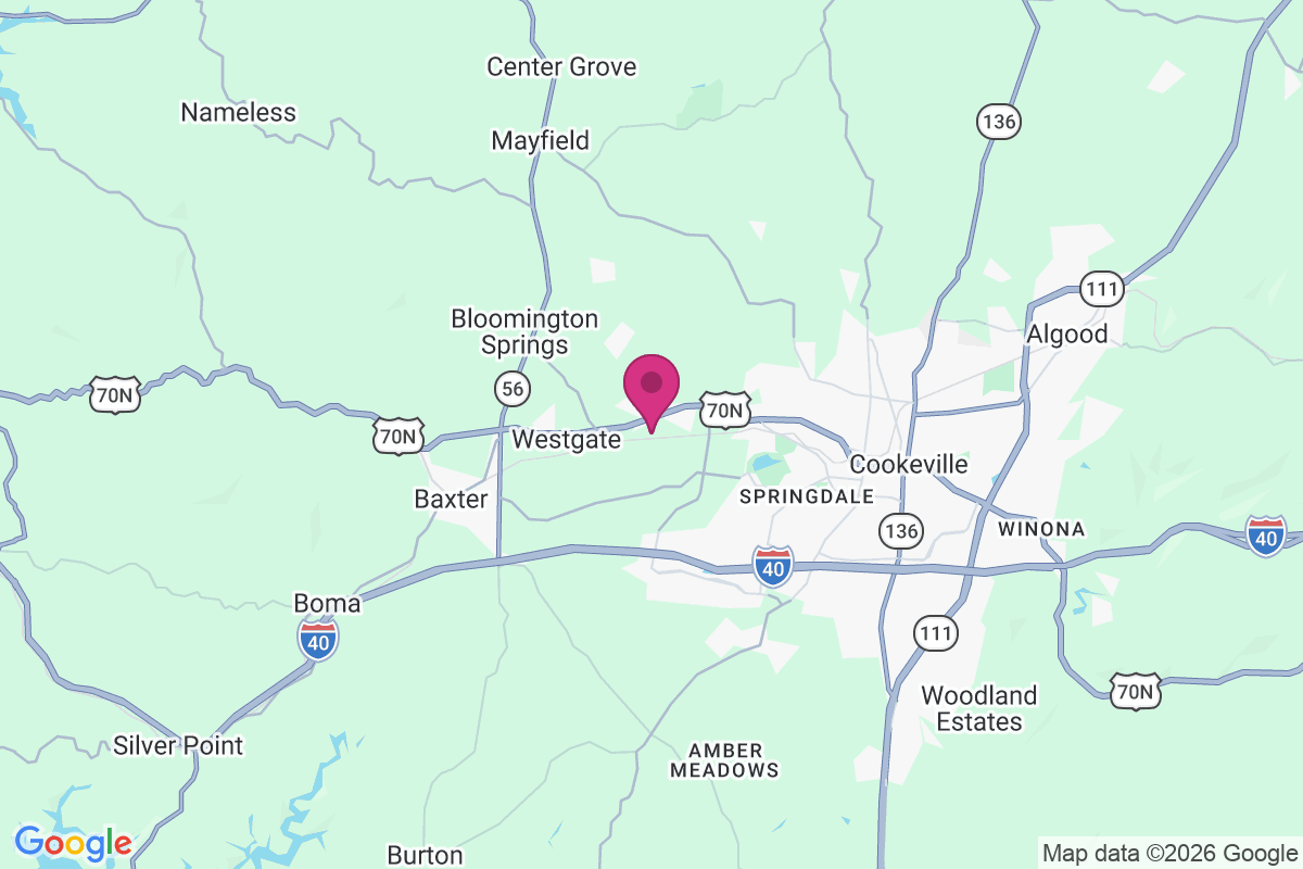 Snow Mayberry Subdivision map