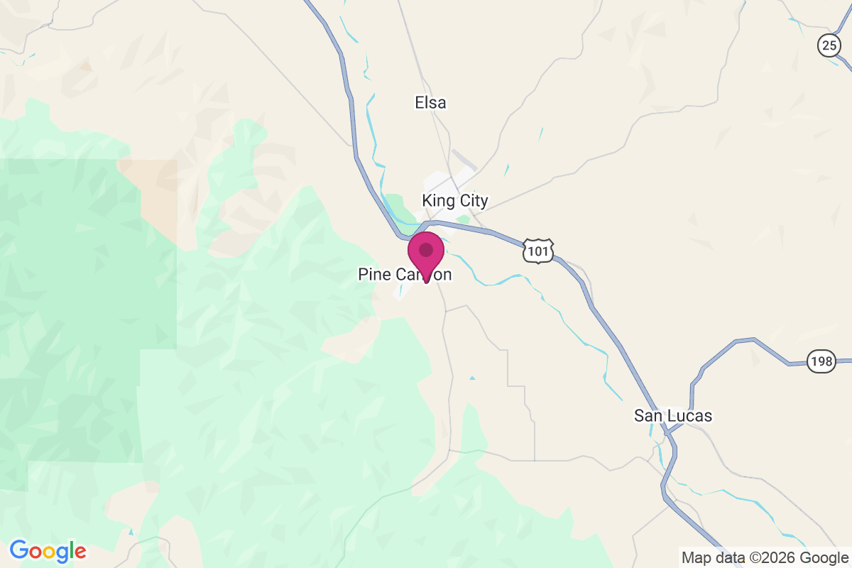 Pine Canyon Mobile Estates map