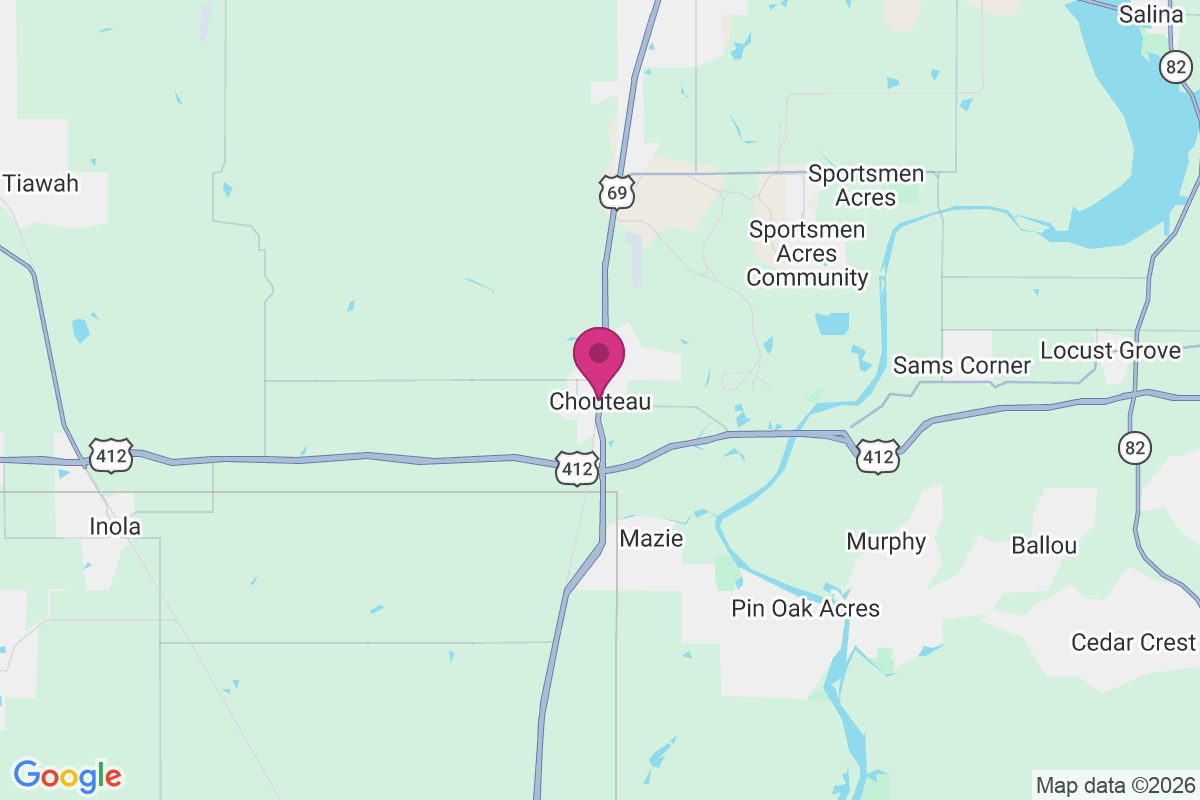 Chouteau map