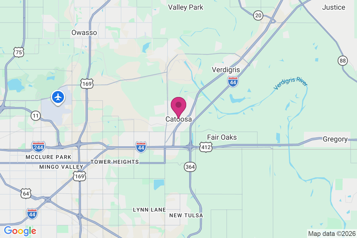 Catoosa map
