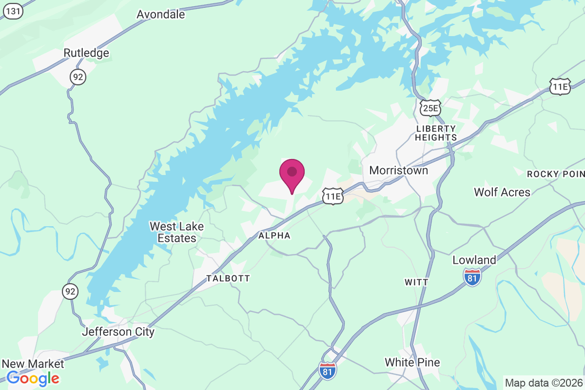 Rambling Hills map