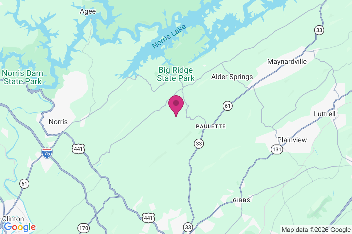 Hinds Creek Valley map