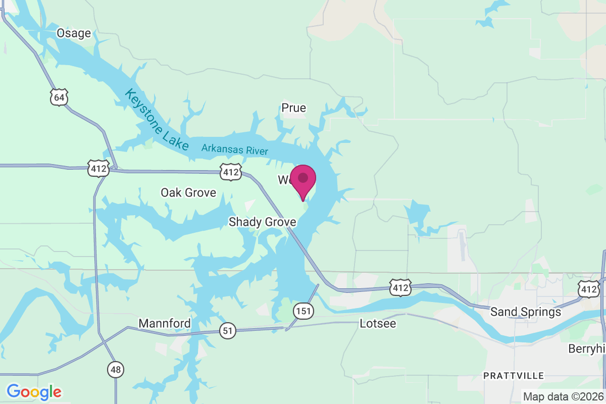 Cedar Ridge map