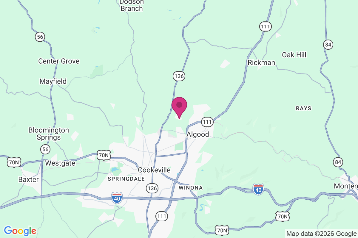 Post Oak Estates map