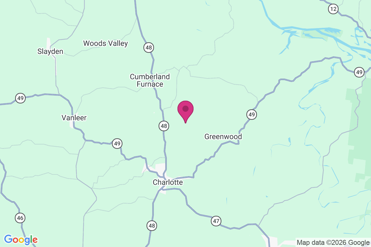 Harris Hollow map
