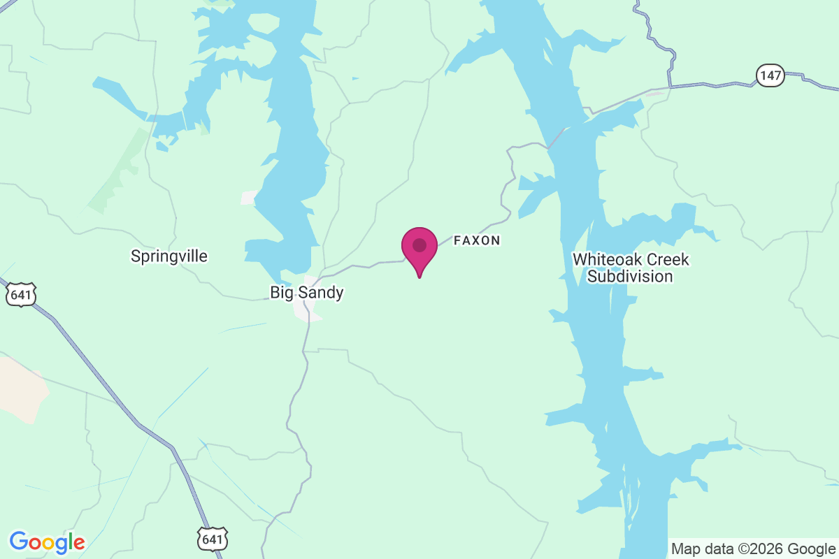 Benton Cut map