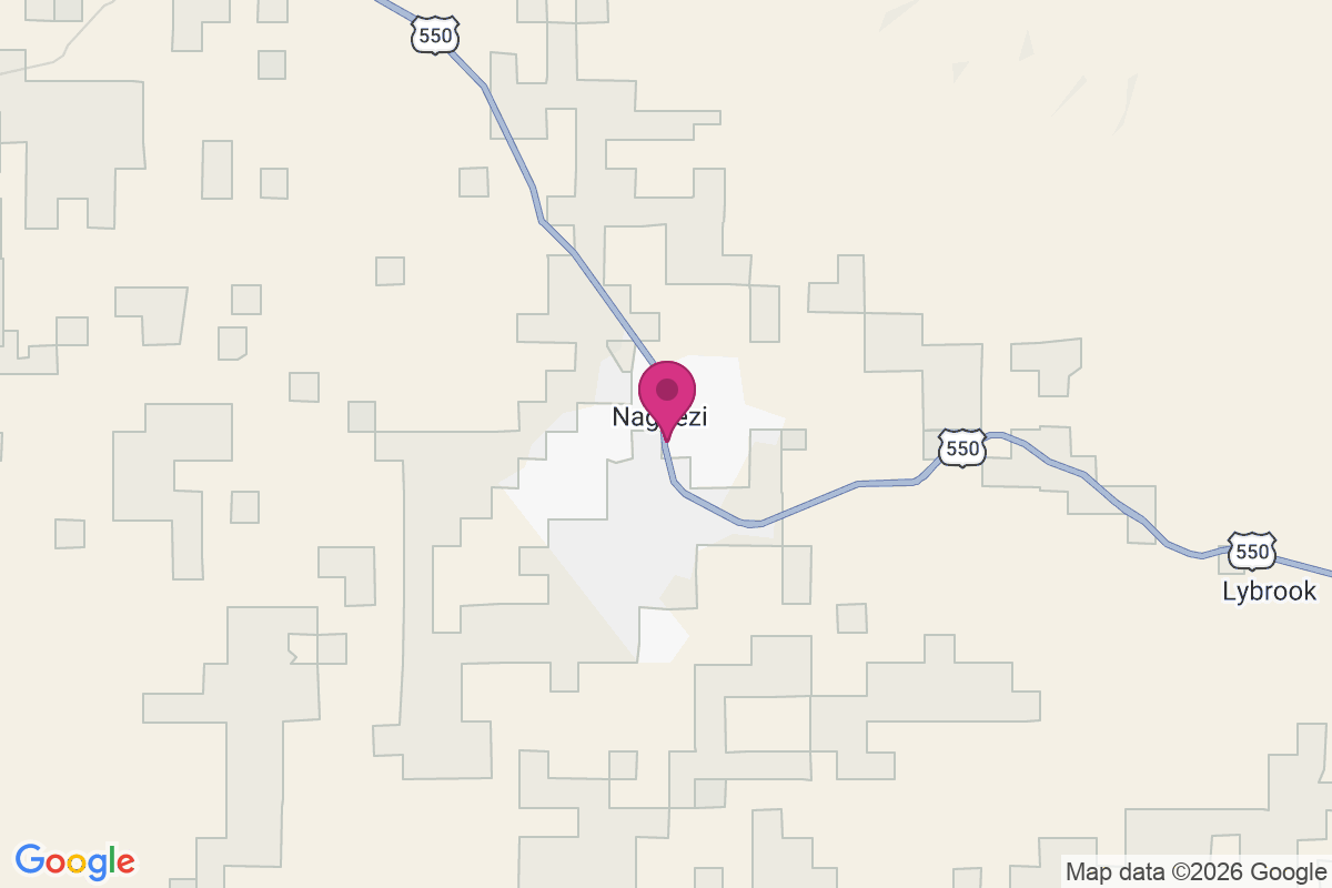Nageezi map