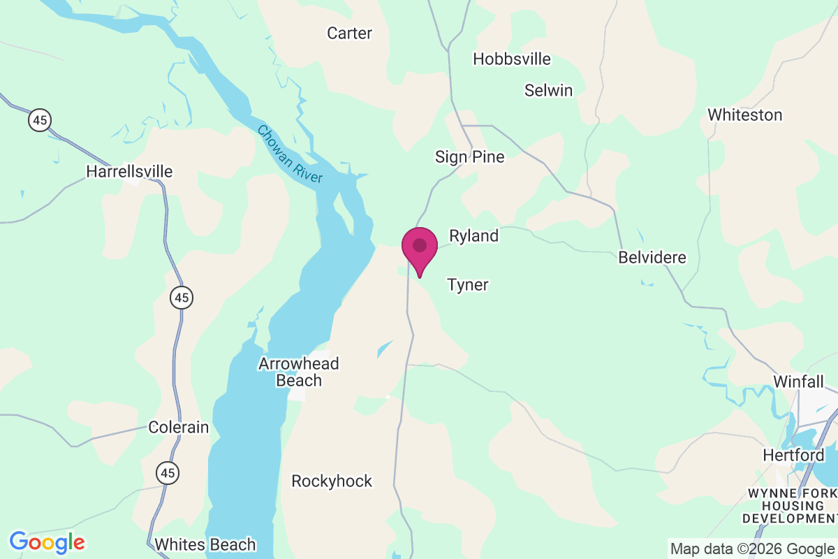 Hutson Corner map