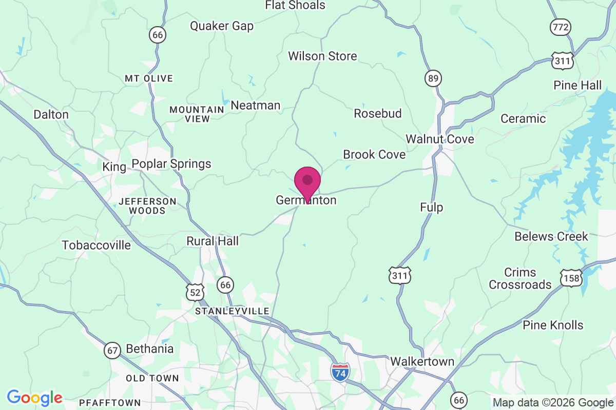 Germanton map