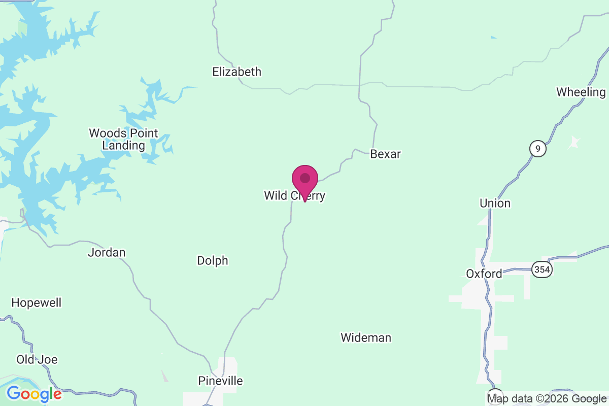Wild Cherry map