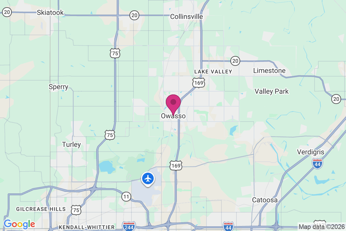 Owasso map