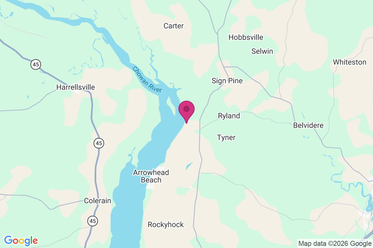 Cannon Ferry map