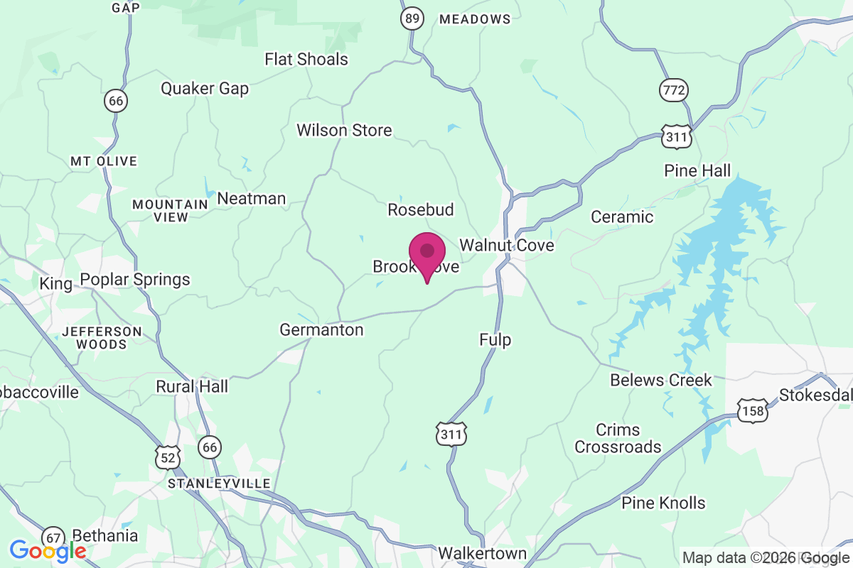 Brook Cove map