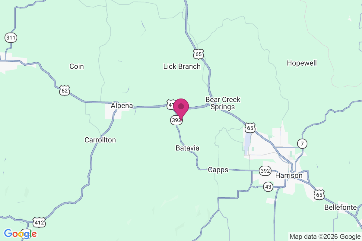 Little Arkansaw map