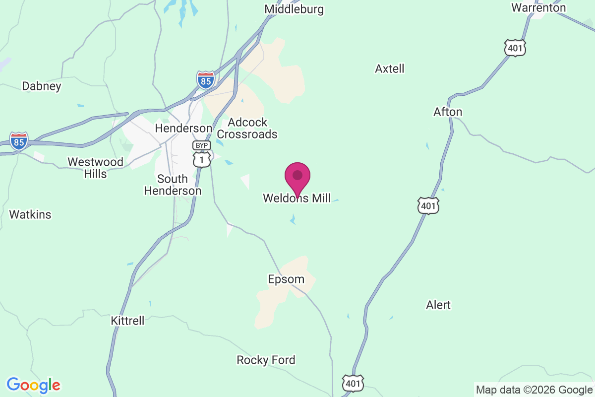 Weldons Mill map