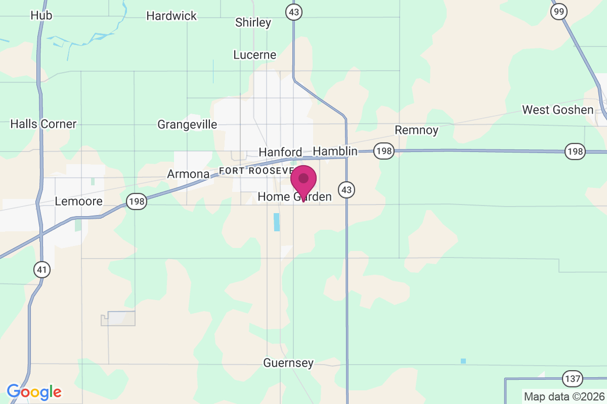 Home Garden map