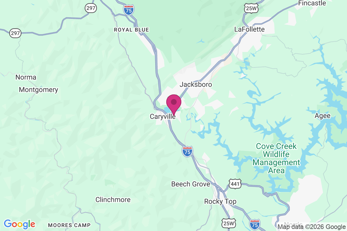 Cove Lake Estates map