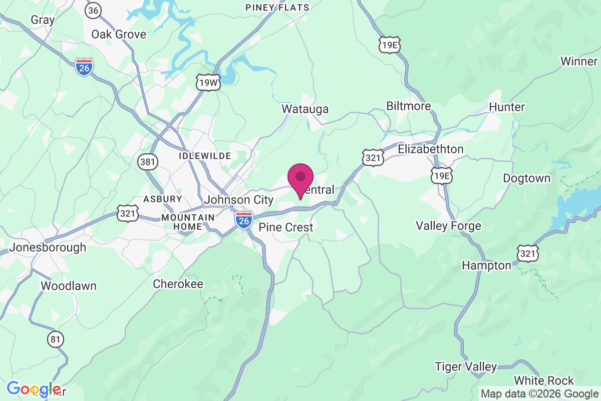 Sinking Creek map