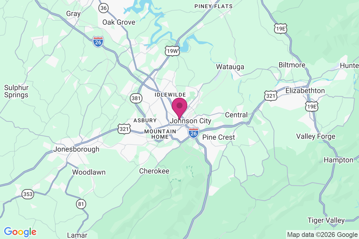 Milligan College map