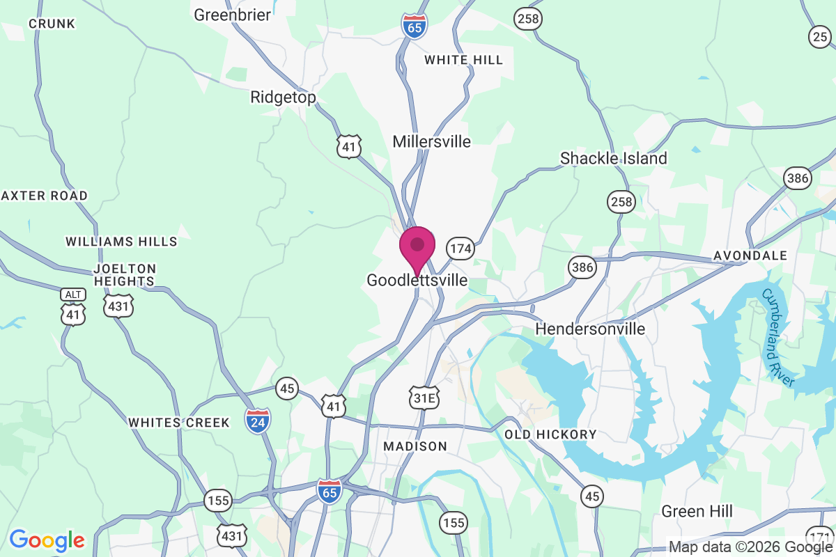 Goodlettsville map