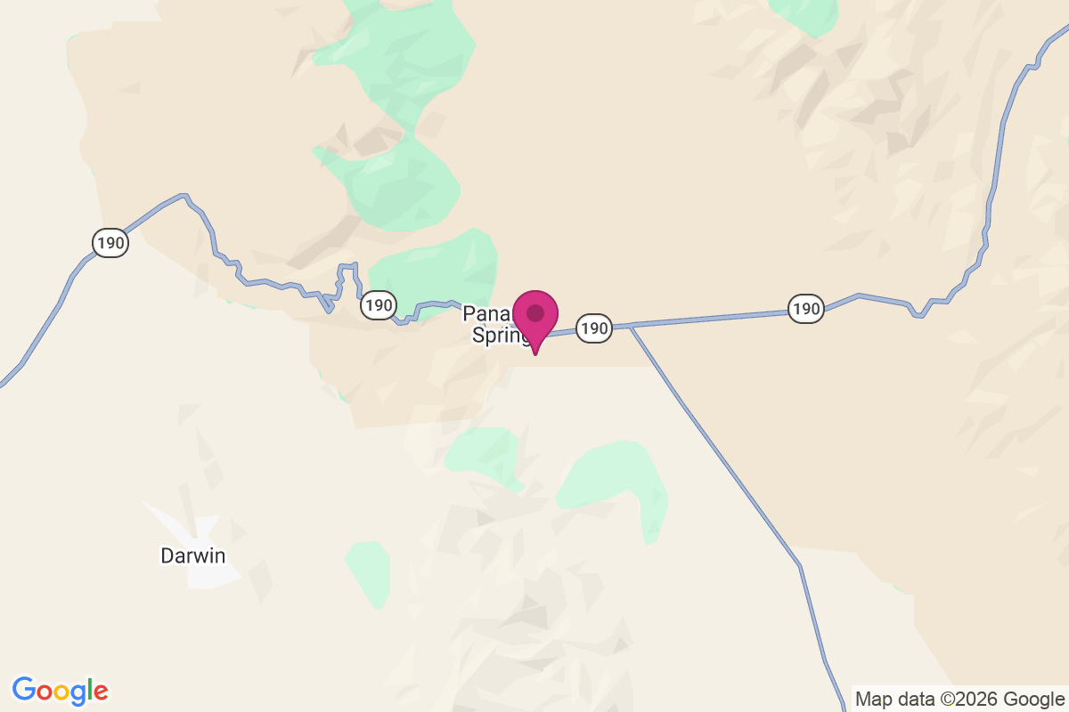 Panamint Springs map