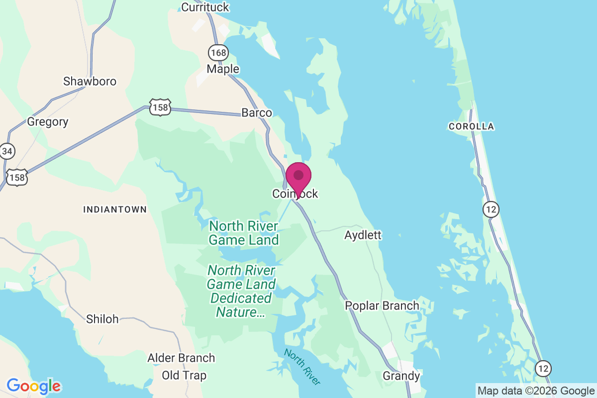 Coinjock map