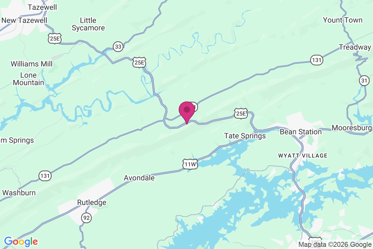 Thorn Hill map