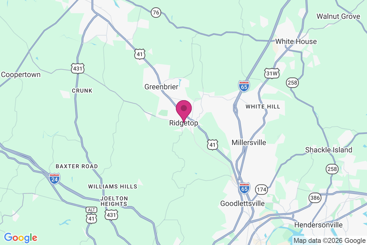 Ridgetop map