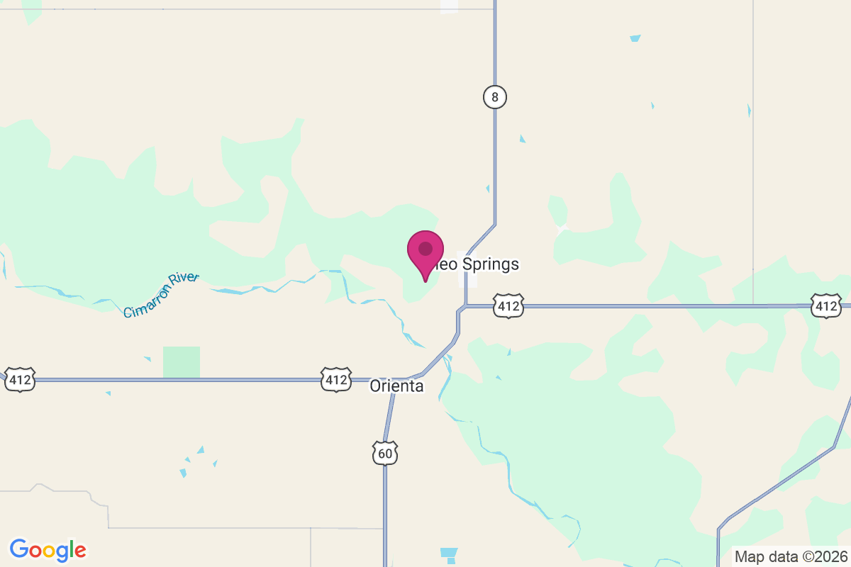 West Cleo map