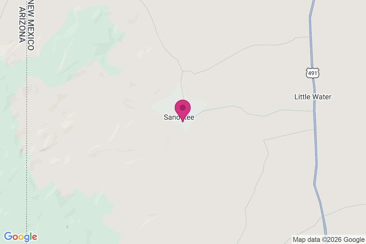 Sanostee map