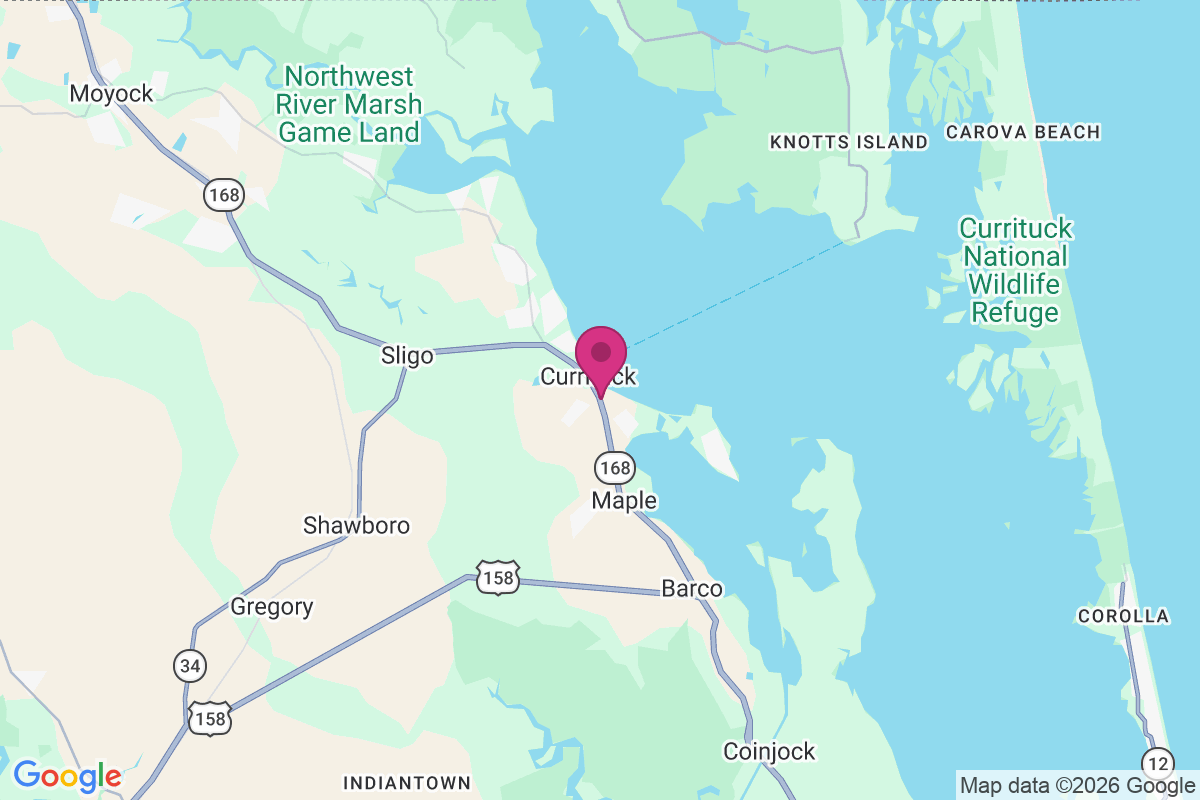 Currituck map