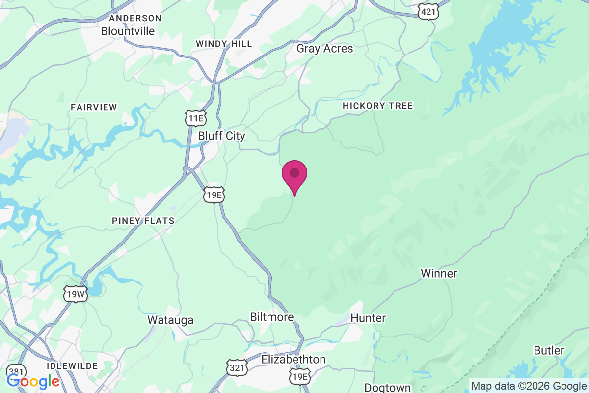 Chinquapin Grove map