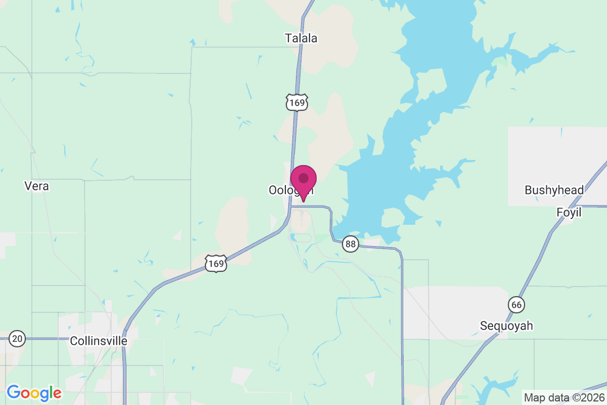 Oologah map