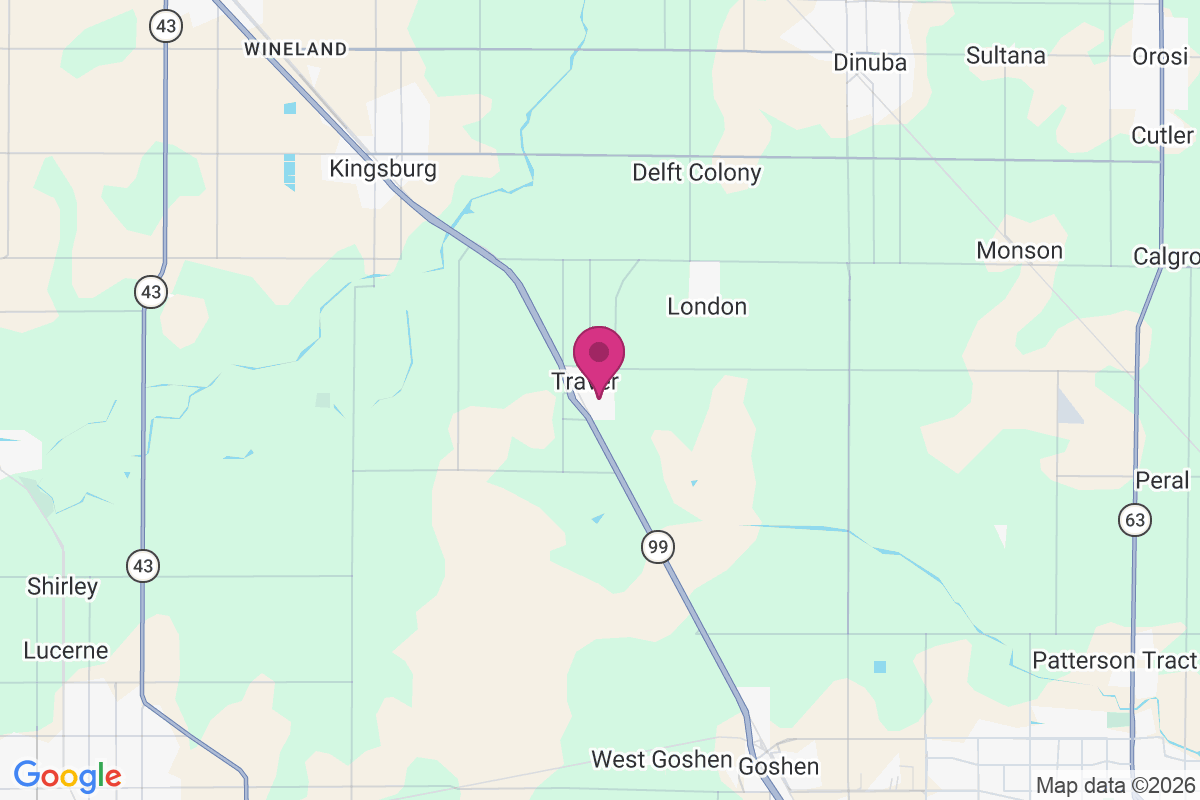 Traver map