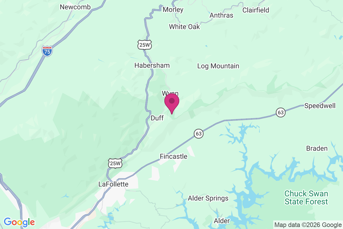 Russell Fork map