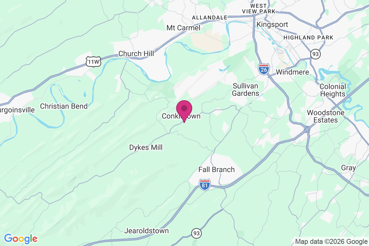 Conkintown map