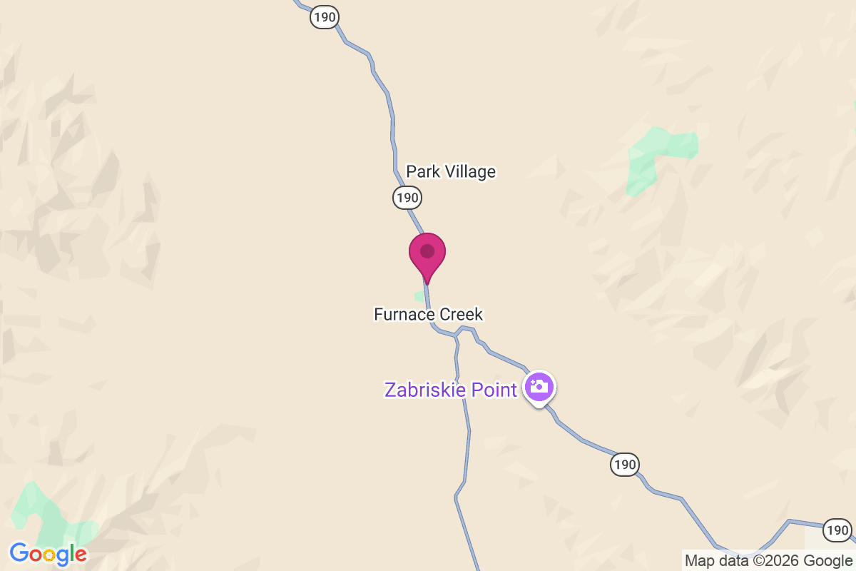 Death Valley map