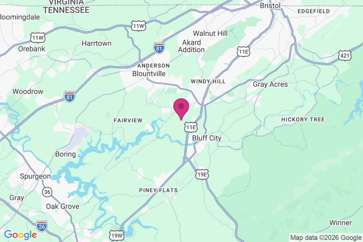 Galloway Mill map