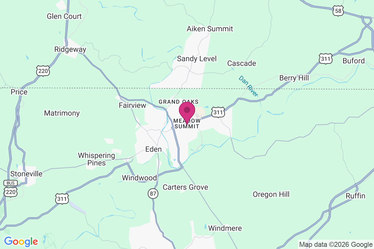 Meadow Summit map