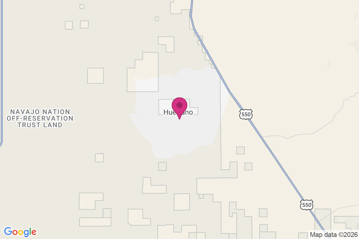 Huerfano map