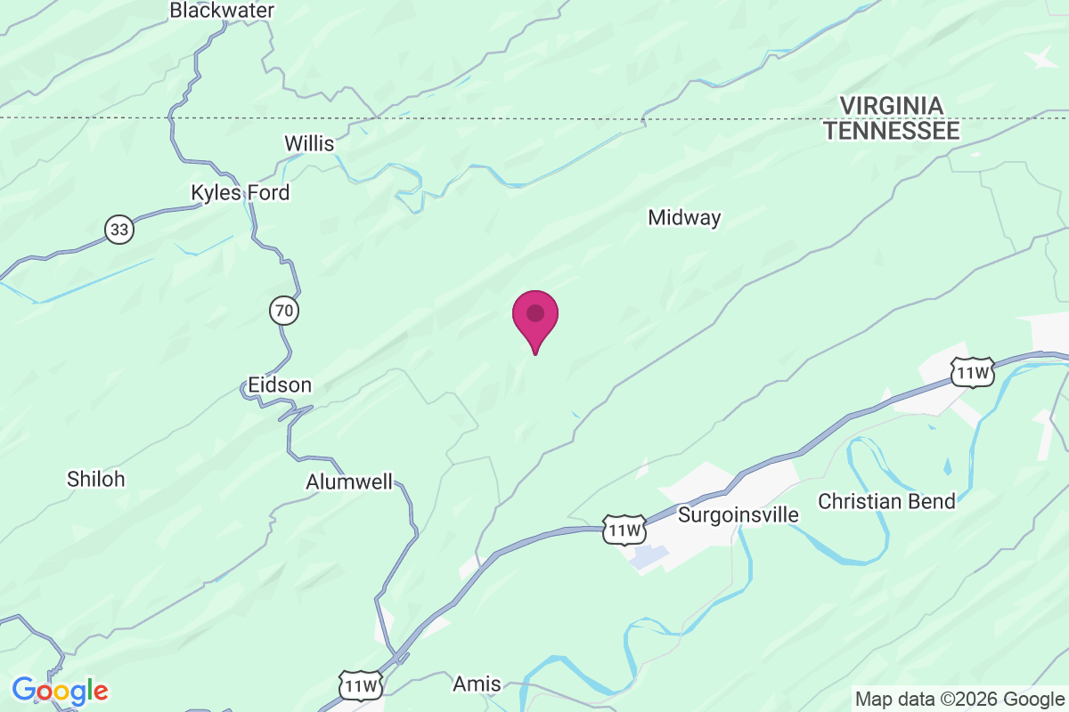 Fisher Creek map
